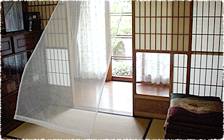 ねっとわーくぎゃらりー ならっぷ 蚊帳の布について 奈良蚊帳の伝統染織