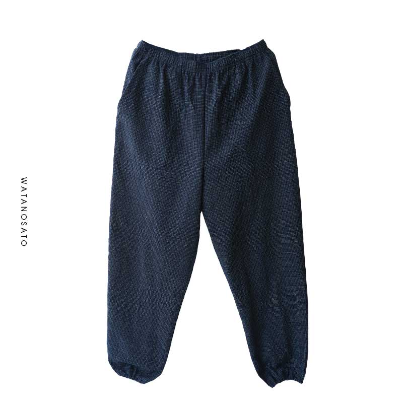 リラックスフィットもんぺ ちぢみ織