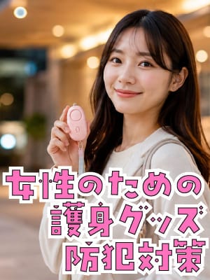 女性のための護身グッズ・防犯対策