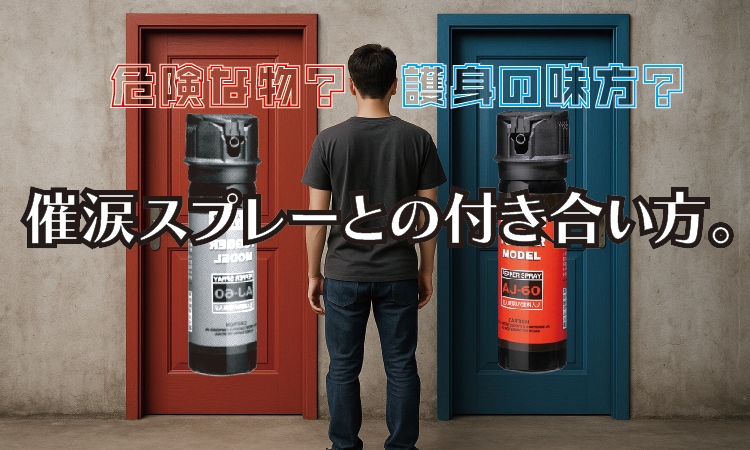 危険な物？護身の味方？催涙スプレーとの付き合い方