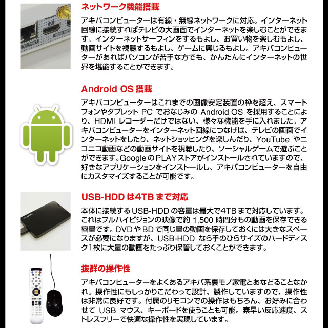 限定復活】HDMIデジタル入力レコーダー＆多機能メディアプレイヤー 