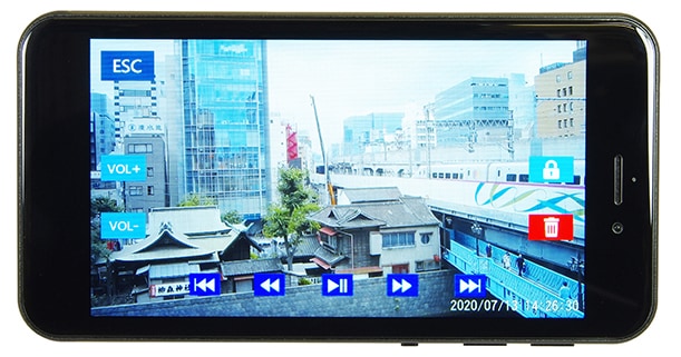 Wi-Fi機能搭載スマホ型デジタルビデオカメラ SPX-1000W サン