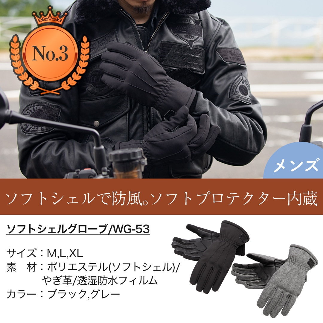 バイク 2025メンズ＆レディース冬用グローブ人気ランキング デグナー