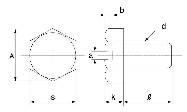 M6X15(B=10 ( -)ｸﾞﾘｰﾝﾎﾞﾙﾄ 黄銅 生地(標準) - ネジ・釘・金属素材
