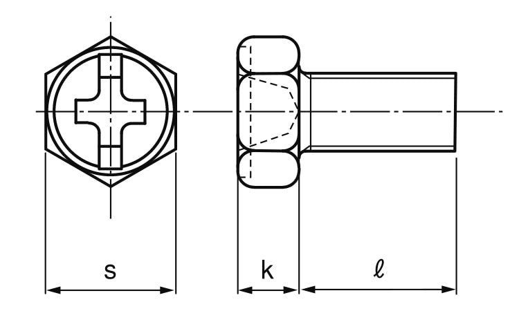 M6X15(B=10 ( -)ｸﾞﾘｰﾝﾎﾞﾙﾄ 黄銅 生地(標準) - ネジ・釘・金属素材