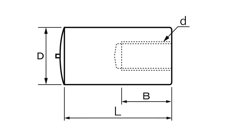 めねじスタッドＭＳ（ＴＰ８アジアメネジスタッド(アジア 8-6-M4TP ステンレス(303、304、XM7等) 生地(または標準) - 3