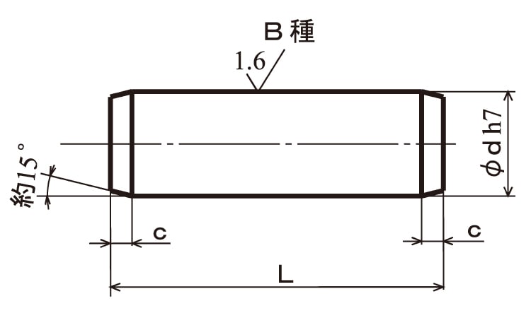 Ｓ４５Ｃ（Ｈ）ナット（３シュ 表面処理(三価ブラック（黒）) 材質(Ｓ４５Ｃ) 規格(M6) 入数(2000)  - 2