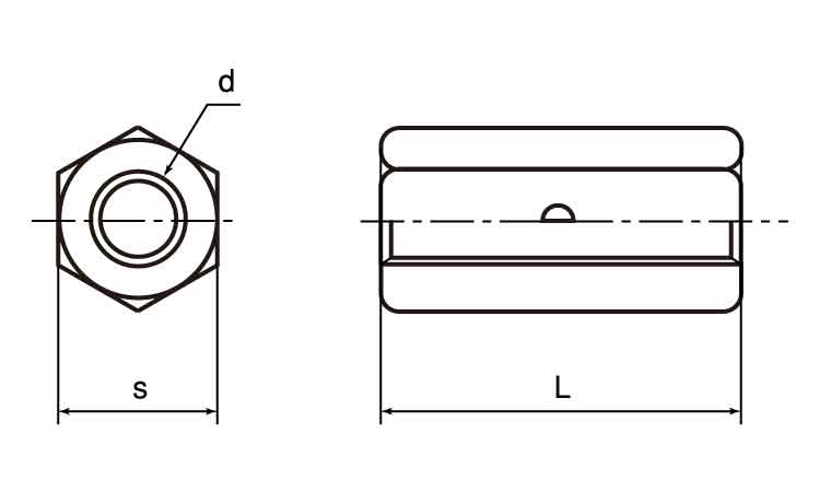 六角ナット（２種ナット(2シュ  M2 標準(または鉄) ＢＣ(黒クロメート) - 3