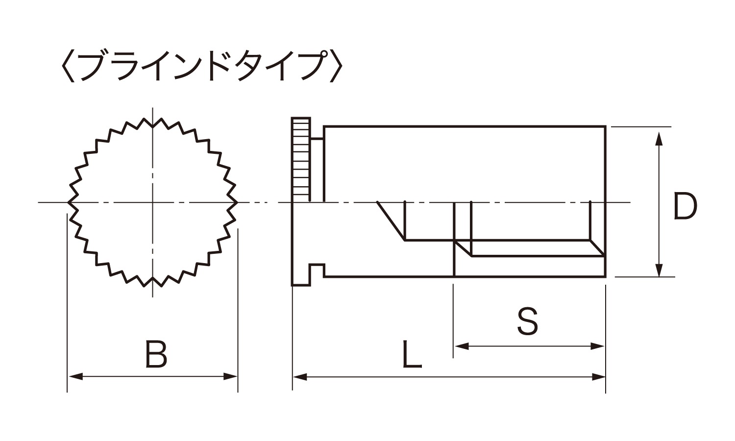 クリンチングスペーサー 《標準(または鉄)/三価ホワイト クリンチングスペーサー 《標準(または鉄)/三価ホワイト