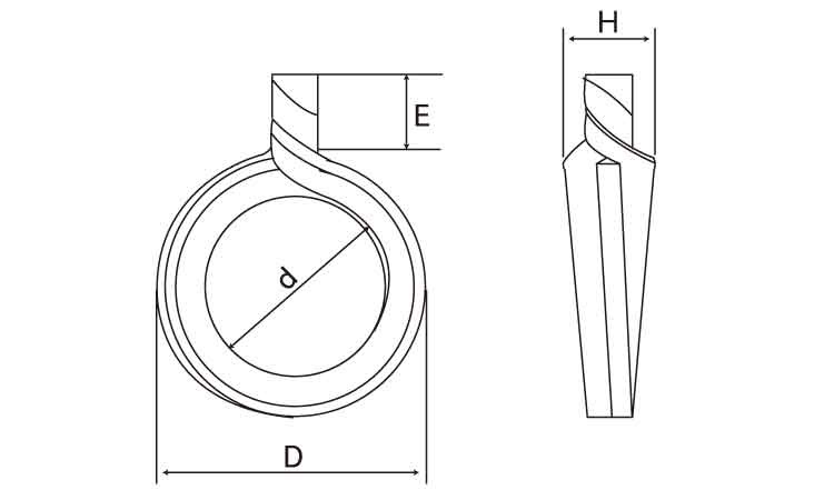 バネナット（ウィットバネN 1
