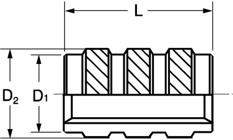 ビット（STD－Z 《黄銅/生地(または標準)》 | ナット,黄銅