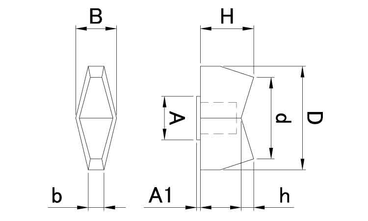 黒　ナイロンＷナットNo.２クロ ナイロンWナット NO.2 M5 標準(または鉄)/生地(または標準) 黒 ナイロンＷナットNo.２クロ ナイロンWナット NO.2 M5 標準(または鉄