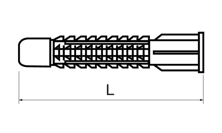 AXマルチプラグ（ツバ付 《標準(または鉄)/生地(または標準