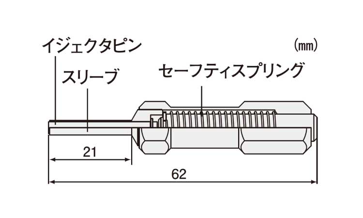 ピン抜き工具 PAS | 工具類,標準(または鉄),生地(または標準