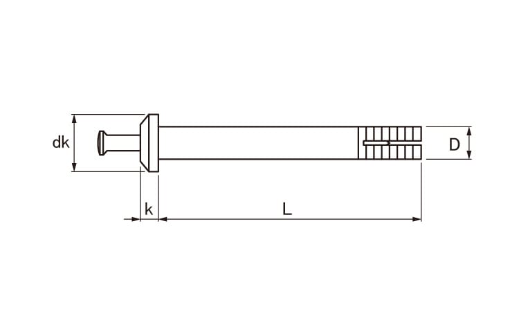 オールアンカー（Ｃ）SUS オールアンカー SC-2013 ステンレス(303、304、XM7等) 生地(または標準)
