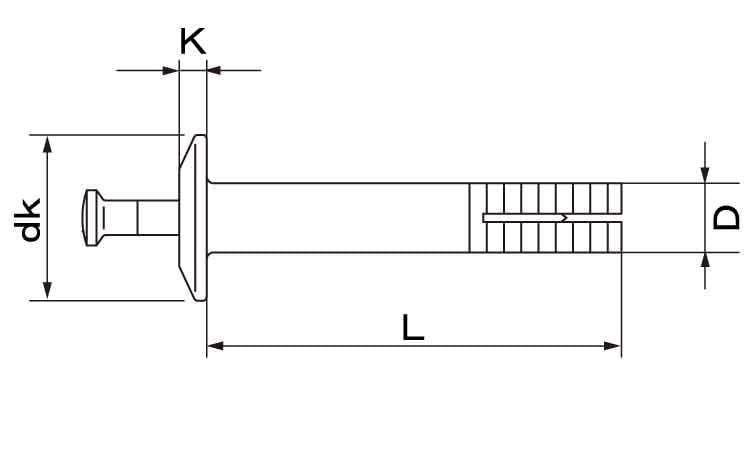 オールアンカー（ＦＴタイプ 《ｽﾃﾝﾚｽ(303､304､XM7等)/生地(または標準