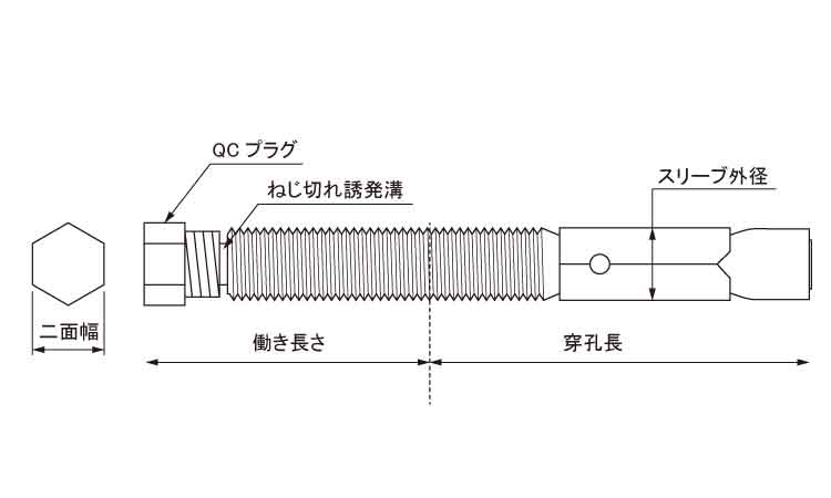 スマートＱＣアンカー（エヌパットスマートQCアンカー  T-1255K 標準(または鉄) 生地(または標準) - 1