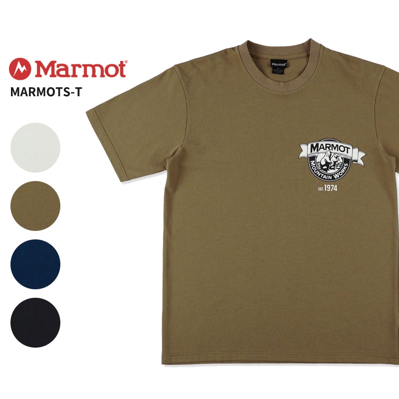 マーモット Tシャツ tシャツ MARMOT マーモッツ Marmots-T TSSMC407 半袖 トップス カットソー | MARMOT(マーモット)  | Neo Globe