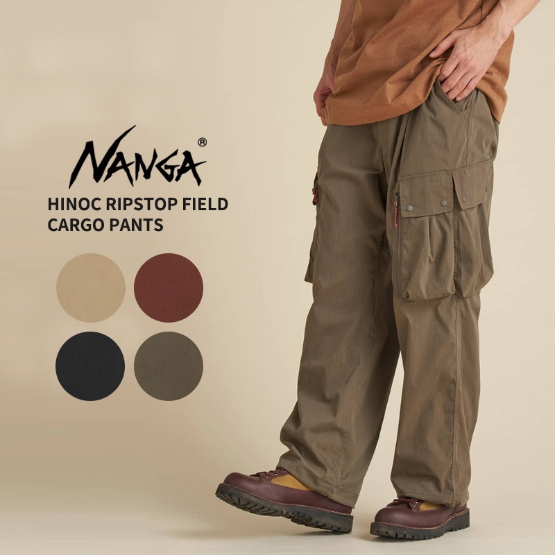 ナンガ NANGA HINOC RIPSTOP FIELD CARGO PANTS ヒノック リップストップ フィールド カーゴパンツ ボトムス  メンズ [AA] | NANGA(ナンガ) | Neo Globe