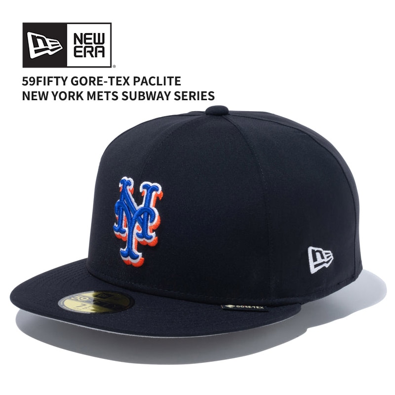 ニューエラ キャップ NEW ERA 59FIFTY GORE-TEX PACLITE ニューヨーク・メッツ Subway Series ブラック  帽子 | NEW ERA(ニューエラ) | Neo Globe