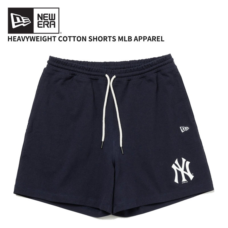 ニュー エラ NEW ERA ヘビーウェイト コットン ショートパンツ MLB Apparel ニューヨーク・ヤンキース ネイビー パンツ ボトムス  半ズボン メンズ | NEW ERA(ニューエラ) | Neo Globe