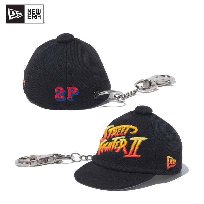 ニュー エラ NEW ERA キャップキーホルダー STREET FIGHTER II