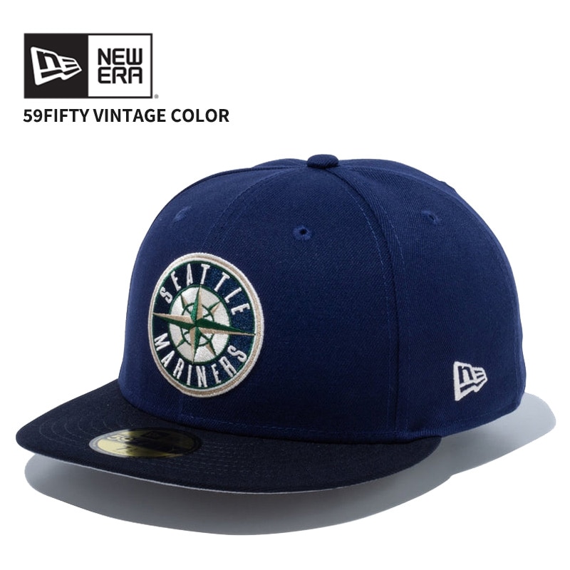 ニュー エラ NEW ERA 59FIFTY Vintage Color シアトル・マリナーズ 