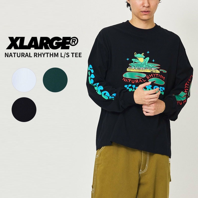 エクストララージ XLARGE NATURAL RHYTHM L/S TEE ロングTシャツ 長袖