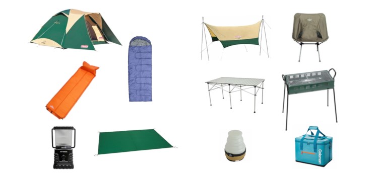 キャンプに必要なキャンプ用品とは？必須の道具11点【特徴と役割】