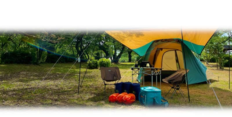 キャンプセットはテント・寝袋・コンロ・その他必要な道具が全て揃っていますので初心者の方にもおすすめです。