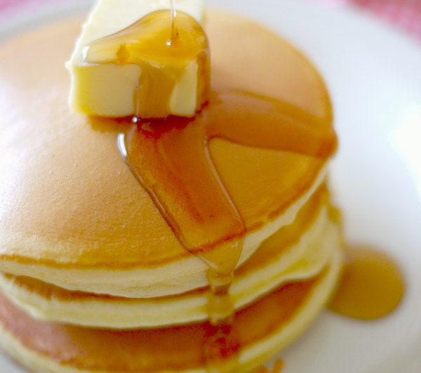 純粋はちみつ　パンケーキ