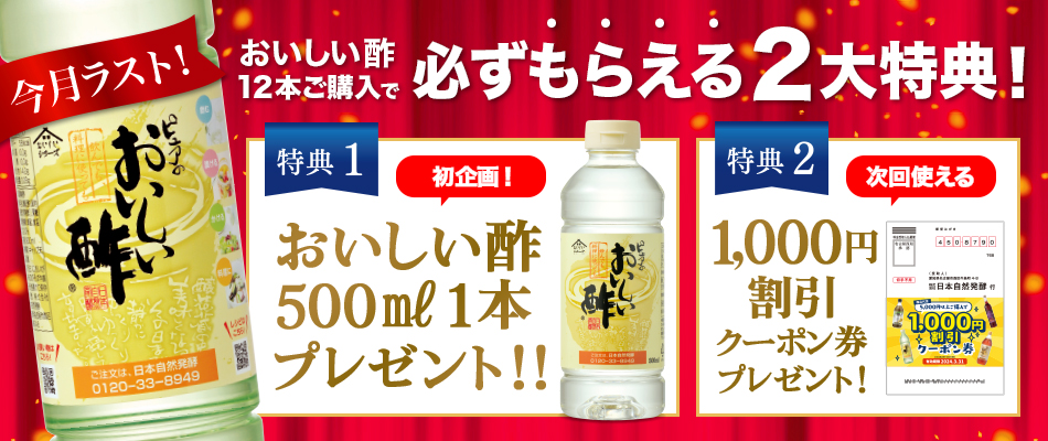 おいしい酢 900ml×12本 酢 お酢 調味料 送料無料 おいしい酢500ml&1000