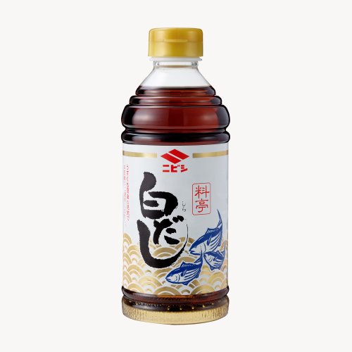 料亭白だし 500ml｜だし・つゆ｜｜ニビシ醤油 公式通販サイト