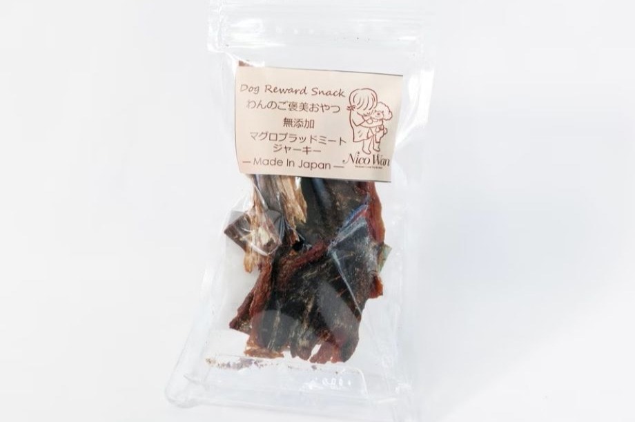 ワンのおやつマグロブラッドミートジャーキー 