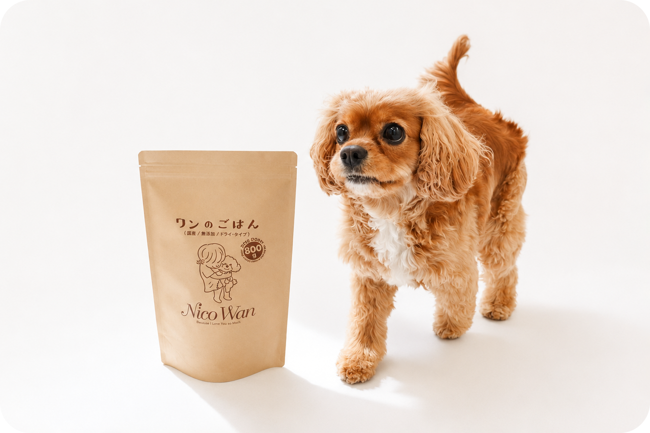NicoWan｜国産無添加ペットフード 小粒 小型犬向け