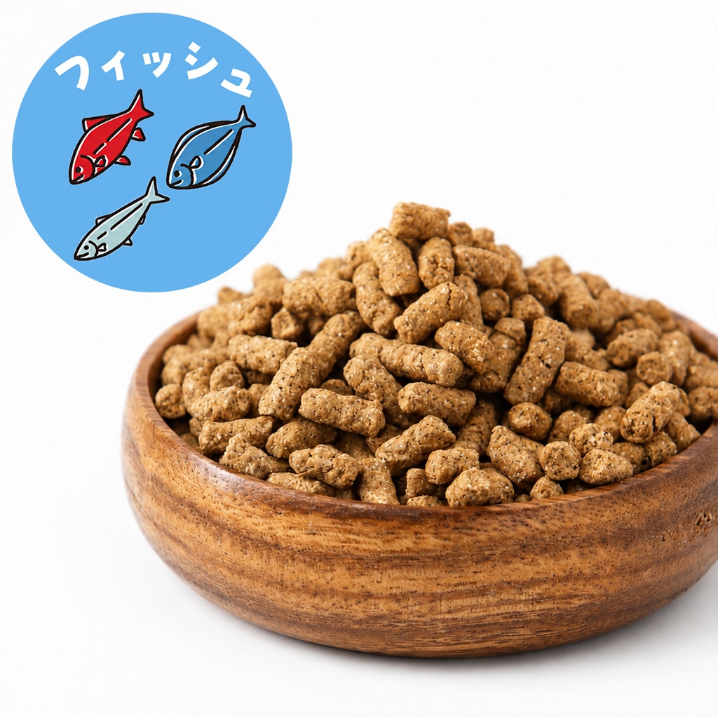 ワンのごはんドッグフード　ドライ国産 無添加【フィッシュ】（250g/800g/1.6kg）