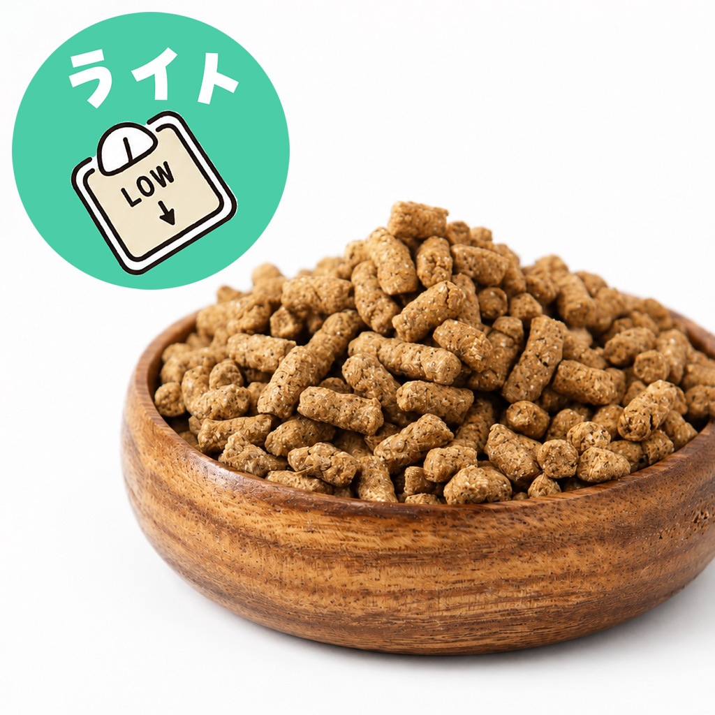 ワンのごはん ドッグフード ドライ国産 無添加【ライト】（250g/800g）