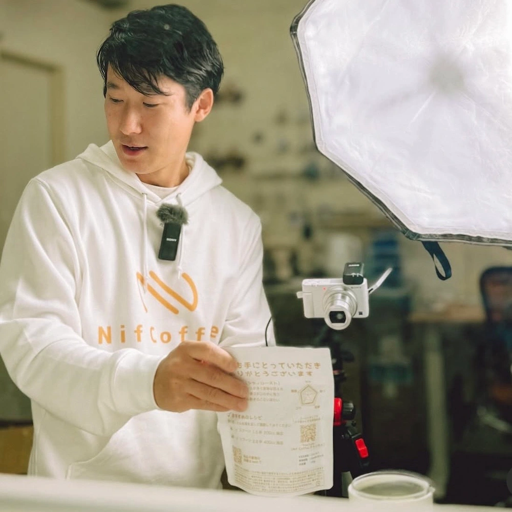Nif Coffee代表 小川健介