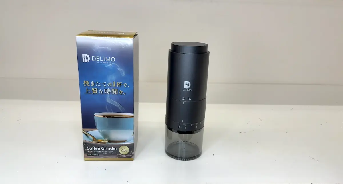 DELIMO CG430 コードレスコーヒーミル