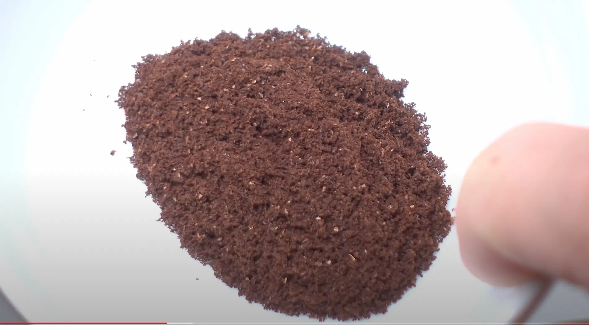 コーヒー豆の微粉