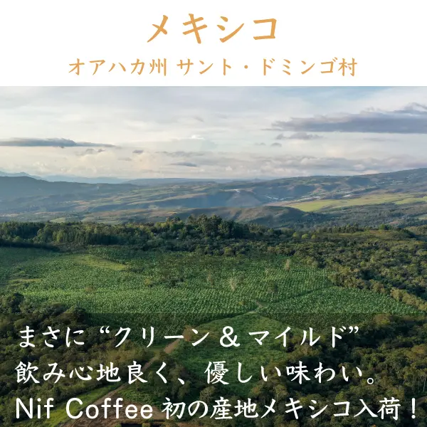 コーヒー豆の産地_メキシコオアハカ州サント・ドミンゴ村