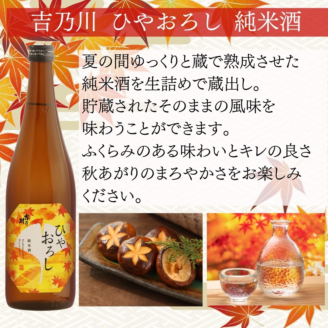 日本酒 ひやおろし 吉乃川