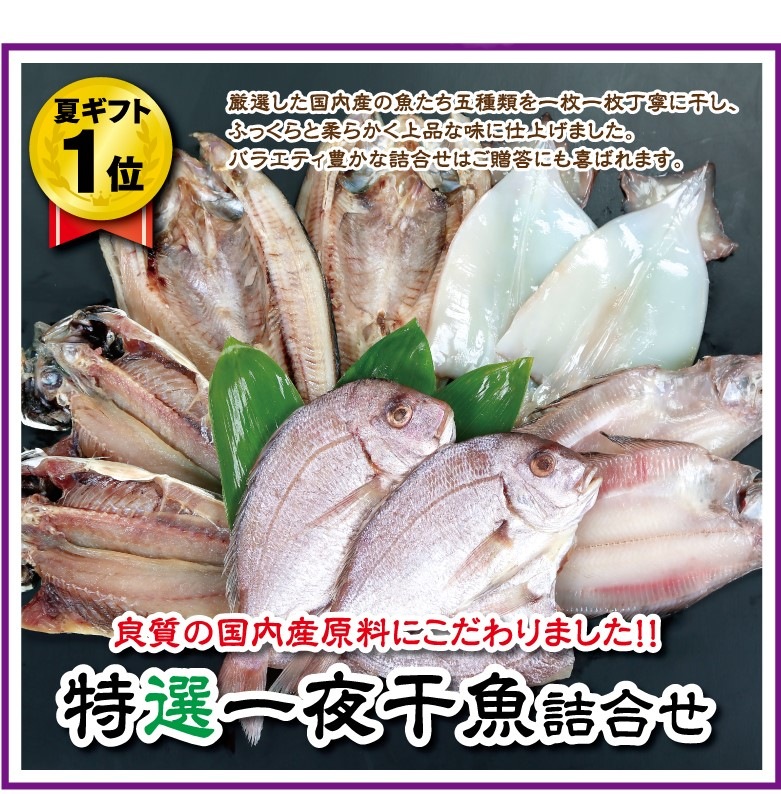 夏ギフト通販特集 日本海鮮魚センター 日本海便り