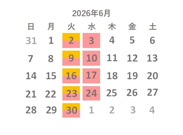 翌月