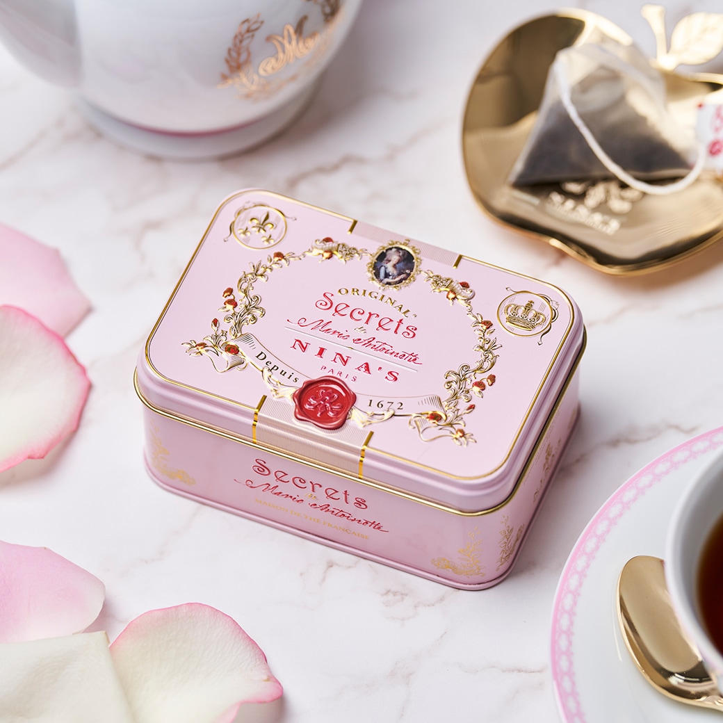 Royal box for tea ニナスオリジナル マリー･アントワネット ティー／ティーバッグ缶