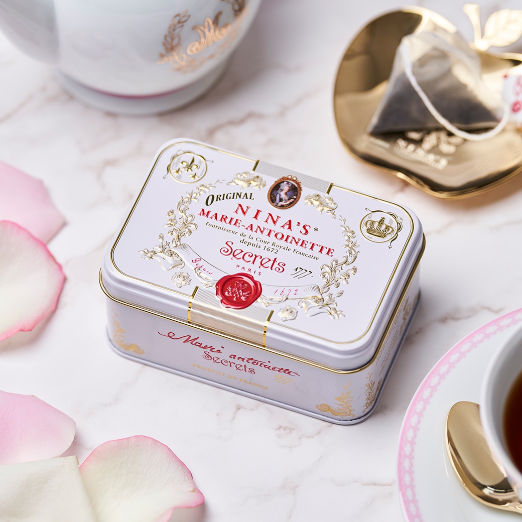Royal box for tea アッサム／ティーバッグ缶