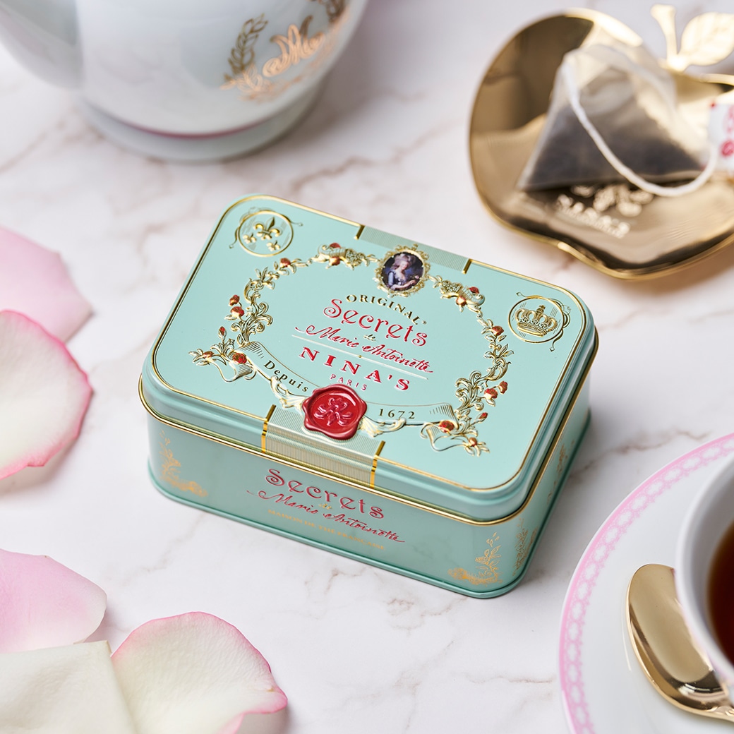 Royal box for tea アールグレイ／ティーバッグ缶


