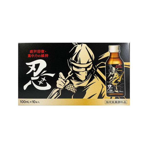 チオタミンD 忍 栄養ドリンク 100ml×10本