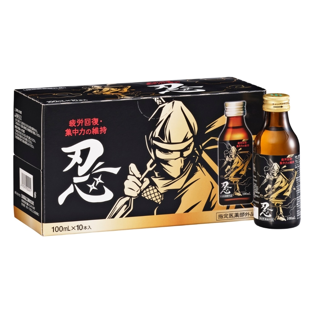 チオタミンD 忍 栄養ドリンク 100ml×10本