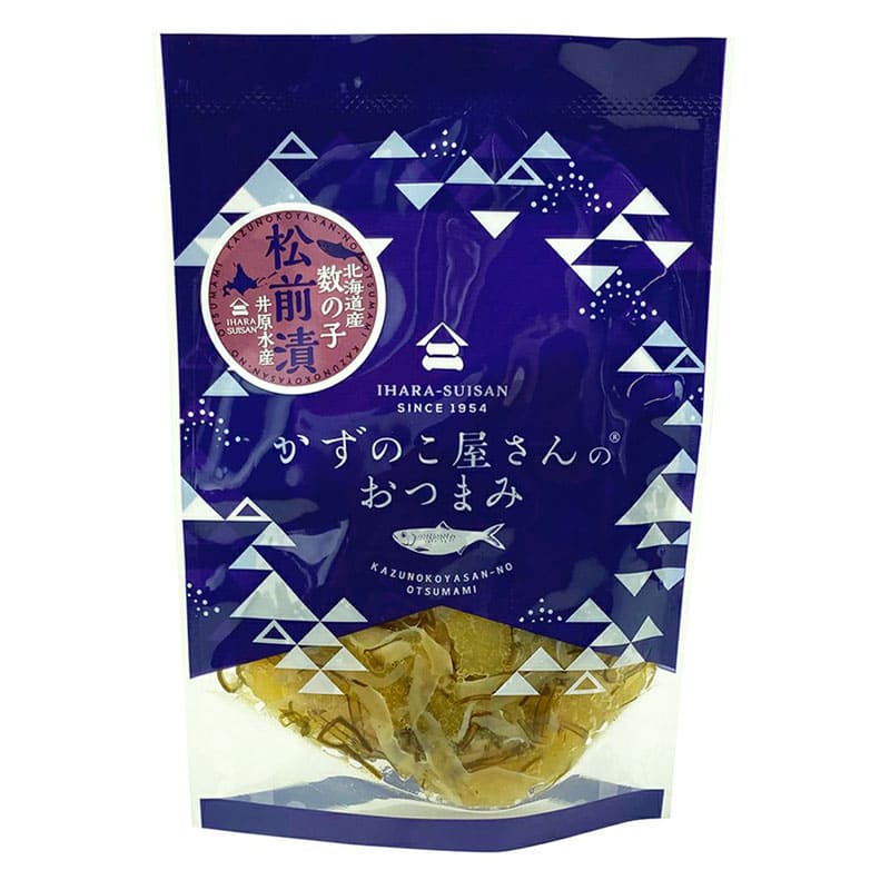 かずのこ屋さんの 数の子松前漬 80g 井原水産